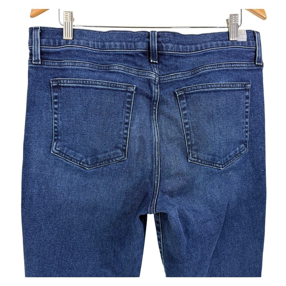 Frank & Eileen Cork Everyday Jean Rinse Cropped Raw Hem Straight Size 32 Classic - Picture 7 of 16